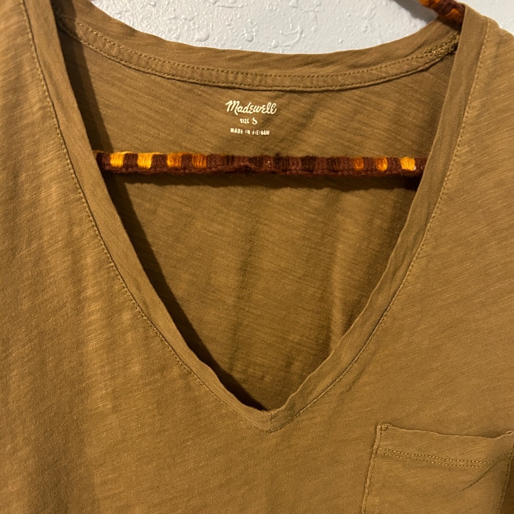 Umber Madewell t-shirt (super soft!)